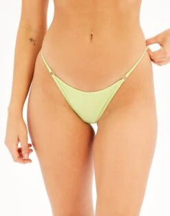 One Shoulder Swim One Piece 30 One Shoulder Swim One Piece -Glassons aiden adjustable high cut bikini briefs lime splice front ga54030shm 1