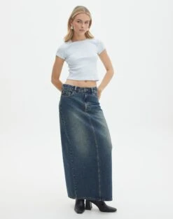 Ribbed Crew Neck Tee 39 Ribbed Crew Neck Tee -Glassons angeles rib baby t shirt break the ice full ts119559ocot