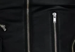 Faux Leather Biker Zip Corset -Glassons bonnie biker corset black imagefront bv101361pu