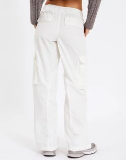 Low Rise Cotton Cargo Pant -Glassons carmody cargo pants milk back pw54095cot