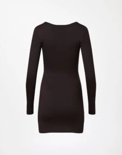 Supersoft Twist Cut Out Long Sleeve Mini Dress -Glassons cartia ls cut out mini its soy cute back ds85940pln