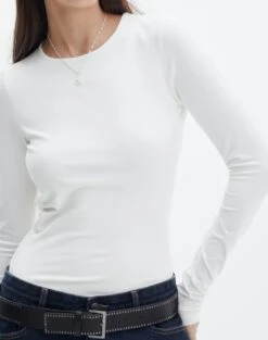 Supersoft Backless Long Sleeve Bodysuit 32 Supersoft Backless Long Sleeve Bodysuit -Glassons cassidy cut out bodysuit milk imageback tb118064pch