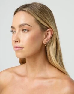 Mesh Lettuce Trim Midi Skirt -Glassons classic 3 pack gold front je54336ear 1