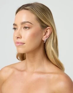 Mesh Lettuce Trim Midi Skirt -Glassons classic 3 pack silver front je54336ear