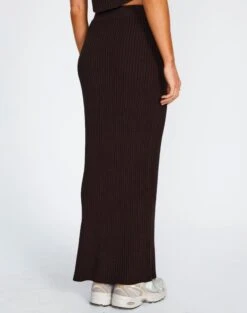 Ribbed Knit Maxi Skirt -Glassons co astor textured knit midi skirt its soy cute back sl109352knt