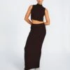 Ribbed Knit Maxi Skirt -Glassons co astor textured knit midi skirt its soy cute front sl109352knt
