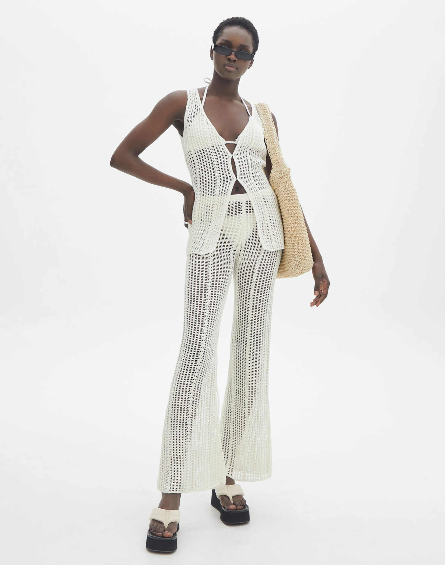 Tailored Side Split Mid Rise Pant 18 Tailored Side Split Mid Rise Pant - Image 16