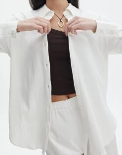 Textured Button Front Shirt -Glassons co gloria textured shirt bad to the bone imageback bl127680tex