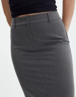 Tailored Maxi Skirt -Glassons co mailey suiting maxi skirt charcoal imageback sl101473mar