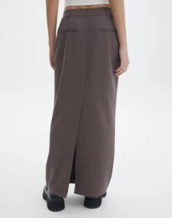 Tailored Maxi Skirt -Glassons co mailey suiting maxi skirt irish coffee back sl101473mar