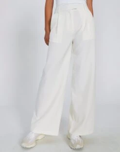 High Waist Relaxed Tailored Pant -Glassons co marly wide leg pant bad to the bone full pw71767pln