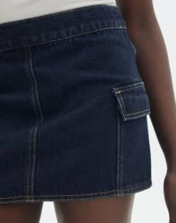 Cargo Denim Mini Skirt -Glassons co max utility denim skirt last rodeo indigo imageback ss134734rdnm