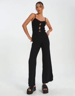 Cut Out Ribbed Knit Top 23 Cut Out Ribbed Knit Top -Glassons co sonita cut out top black full kv89658vn