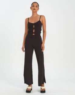 Cut Out Ribbed Knit Top 28 Cut Out Ribbed Knit Top -Glassons co sonita cut out top its soy cute full kv89658vn