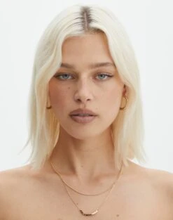 Off The Shoulder Mini Dress -Glassons dana double chain necklace gold front je146614nl