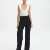 Tailored Wide Leg Ponte Pant -Glassons dion tailored ponte pants black front pw52145pon