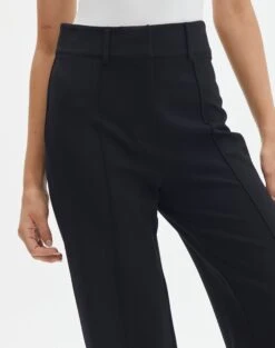 Tailored Wide Leg Ponte Pant -Glassons dion tailored ponte pants black imageback pw52145pon