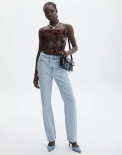 Strapless Fishnet Corset Top -Glassons freya fishnet corset fuschia clash full tv104708fcc