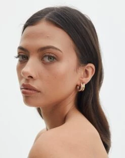 V Front Flare Ponte Pant -Glassons harley hoop pack gold front je55391ear 1