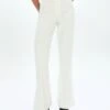 Tailored Side Split Mid Rise Pant -Glassons harris tailored pant milk front pw85797pln