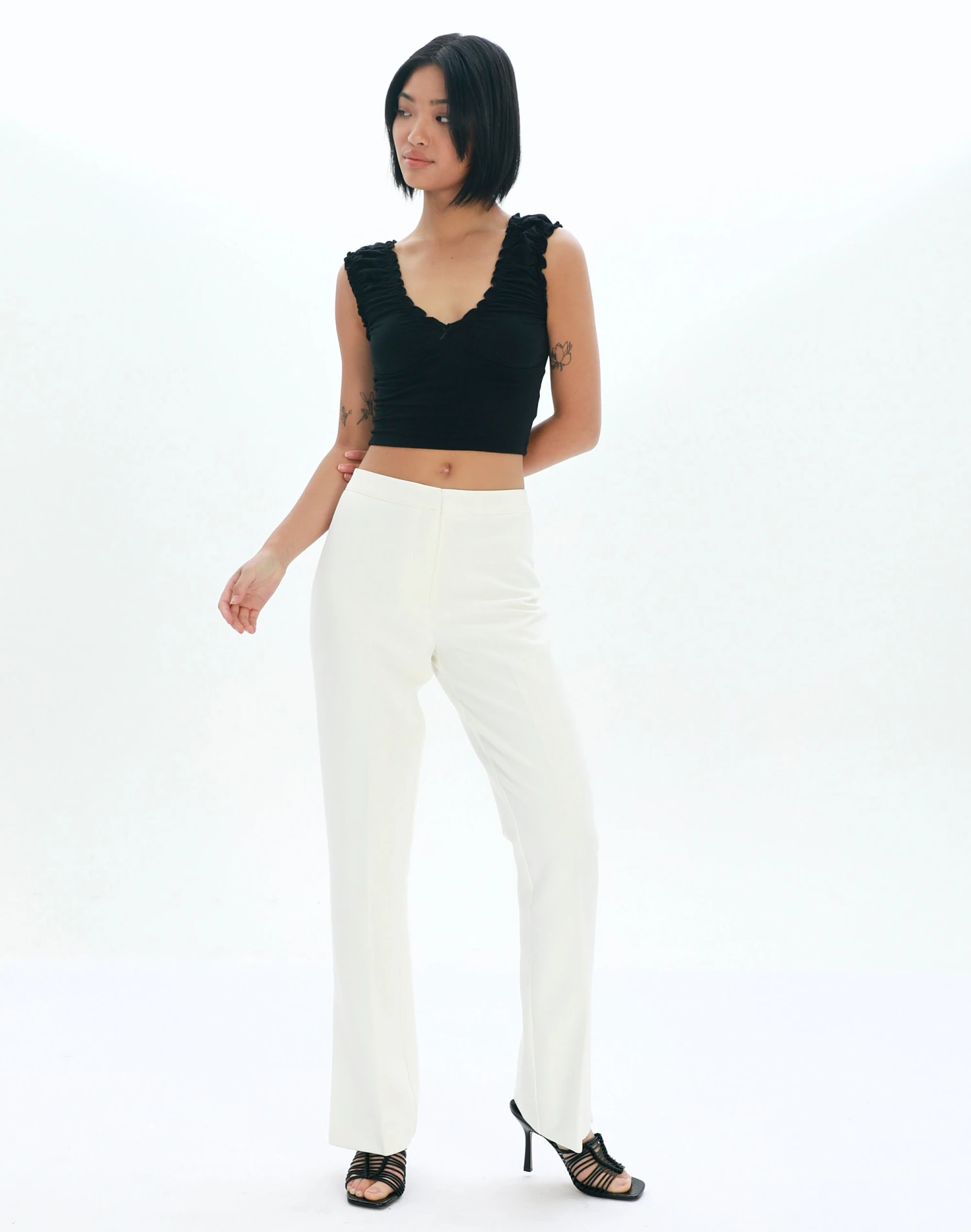 Tailored Side Split Mid Rise Pant 4 Tailored Side Split Mid Rise Pant - Image 2