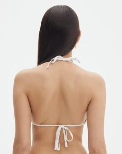 Crochet Triangle Bikini Top -Glassons hayden halter tri bikini top seashell back ga66466cro