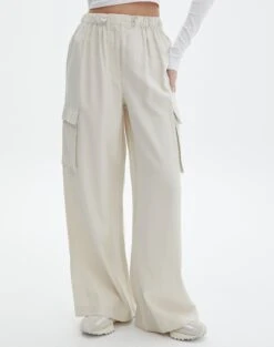 Tailored Cargo Pant -Glassons hilda tailored cargo fresh linen full pw55574pln