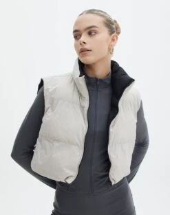 High Rise Flare Ponte Pant -Glassons holli cropped reverable puffer blackshelfie front vs91583ppr