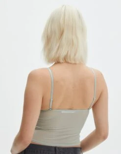 Lace Detail Cropped Cami -Glassons jeronimo lace tank lost pearlblack back tv111894lac