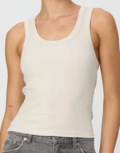 Ribbed Thick Strap Tank -Glassons kleo thick bind tank take a shelfie imageback tv120861orib