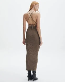 Cross Back Cut Out Knit Maxi Dress -Glassons knolly keyhole knit maxi soy marle back kd92768knt