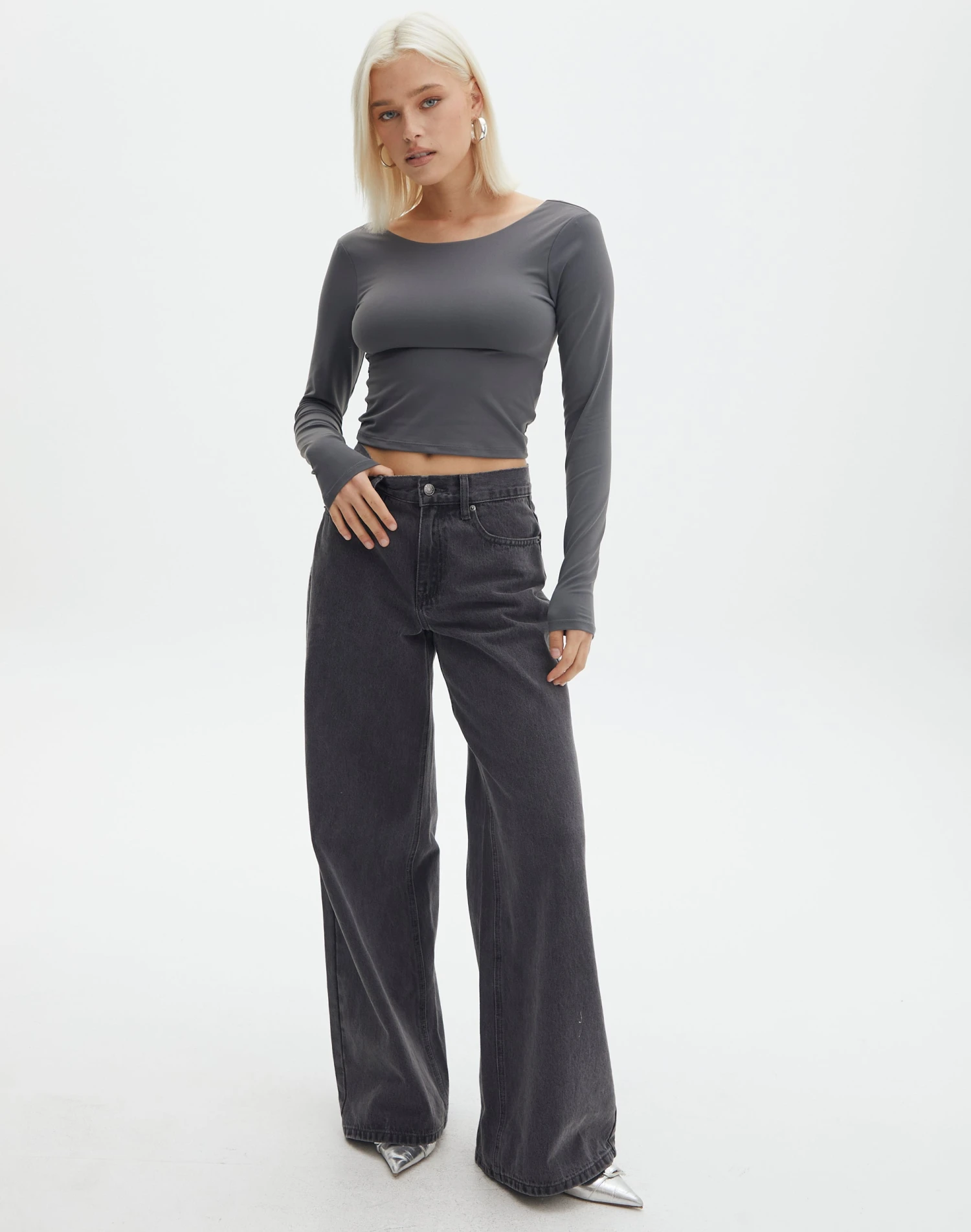 Supersoft Backless Long Sleeve Top 4 Supersoft Backless Long Sleeve Top - Image 2