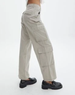 Cotton Low Rise Cargo Pant -Glassons lexi mid rise cargo pant on the rocks detail pw80341cot