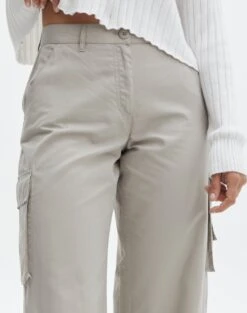 Cotton Low Rise Cargo Pant -Glassons lexi mid rise cargo pant on the rocks imageback pw80341cot