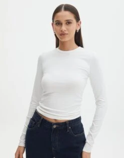 High Rise Super Flare Ponte Pant -Glassons limmy slinky longsleeve milk front tl55301pch 1