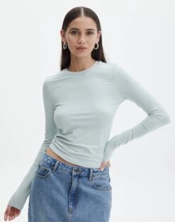 High Rise Flare Ponte Pant -Glassons limmy slinky longsleeve mist me front tl55301pch