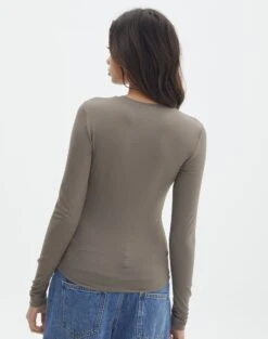 Supersoft Long Sleeve Top -Glassons limmy slinky longsleeve susan soil back tl55301pch