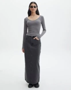 V Neck Long Sleeve Top 37 V Neck Long Sleeve Top -Glassons lulu longsleeve keep your coal full tl93240orib