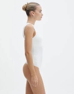 Supersoft High Neck Bodysuit -Glassons maria bodysuit milk detail tb93266pch