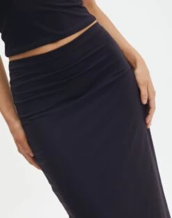 Supersoft Slim-Fit Maxi Skirt -Glassons meg supersoft maxi skirt black imageback sl51179pln