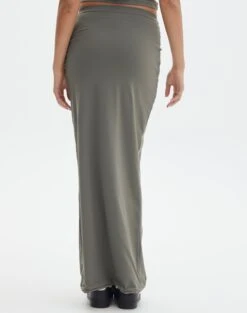 Supersoft Slim-Fit Maxi Skirt -Glassons meg supersoft maxi skirt cypress back sl51179pln