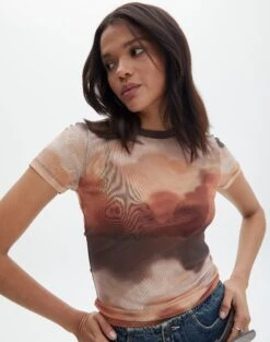 Cargo Wrap Mini Skirt -Glassons mimmy mesh t shirt into the fog front ts84877rprt