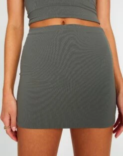Supersoft Mini Skirt -Glassons minka supersoft mini skirt cypress full ss54706pln