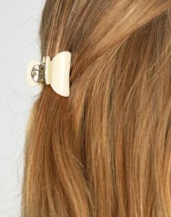 One Shoulder Long Sleeve Maxi Dress -Glassons mumu metallic hairclip milksilver front ha112628clp