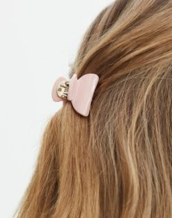 One Shoulder Long Sleeve Maxi Dress -Glassons mumu metallic hairclip pinksilver front ha112628clp