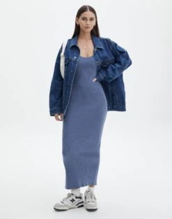 Scoop Neck Ribbed Knit Midi Dress 28 Scoop Neck Ribbed Knit Midi Dress -Glassons nia knit dress moby dick full kd109815knt
