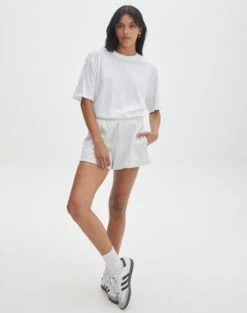 Supersoft Ruched Front Bodysuit 40 Supersoft Ruched Front Bodysuit -Glassons o beckham short snow marle front sw62109ocot 1