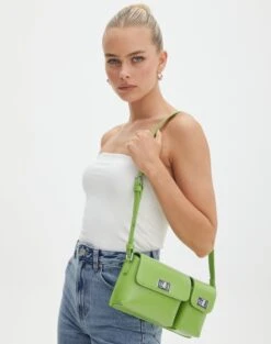 Ruched V Neck Mini Dress -Glassons pluto pu shoulder bag lilly frond front bg76184pu 1