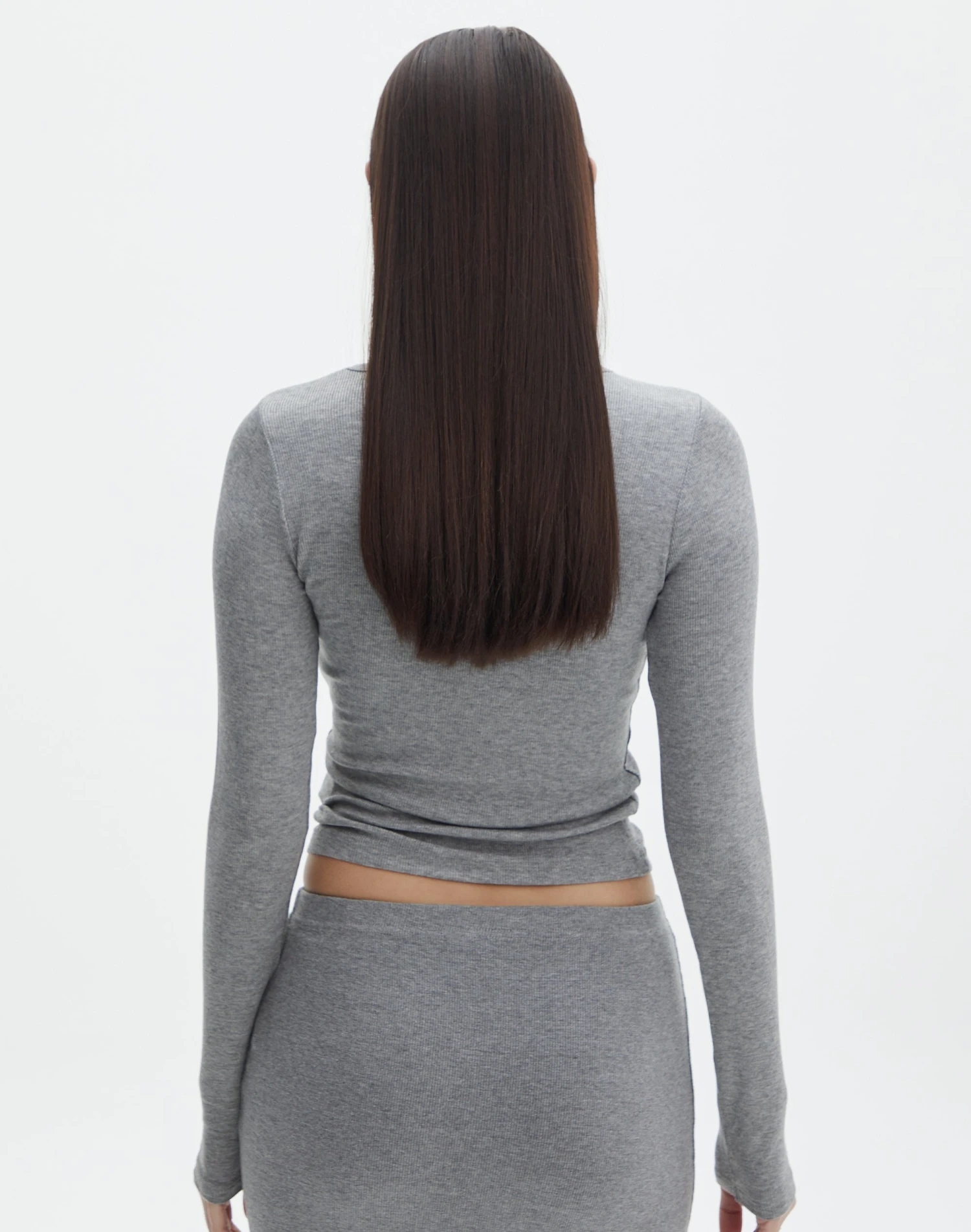 Luxe Lounge Modal Ribbed Long Sleeve Top 5 Luxe Lounge Modal Ribbed Long Sleeve Top - Image 3