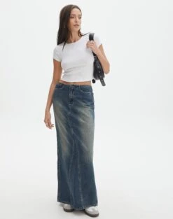 Supersoft Thin Strap Tank 38 Supersoft Thin Strap Tank -Glassons r lisbon denim maxi skirt coyote blue front sl119702rdnm
